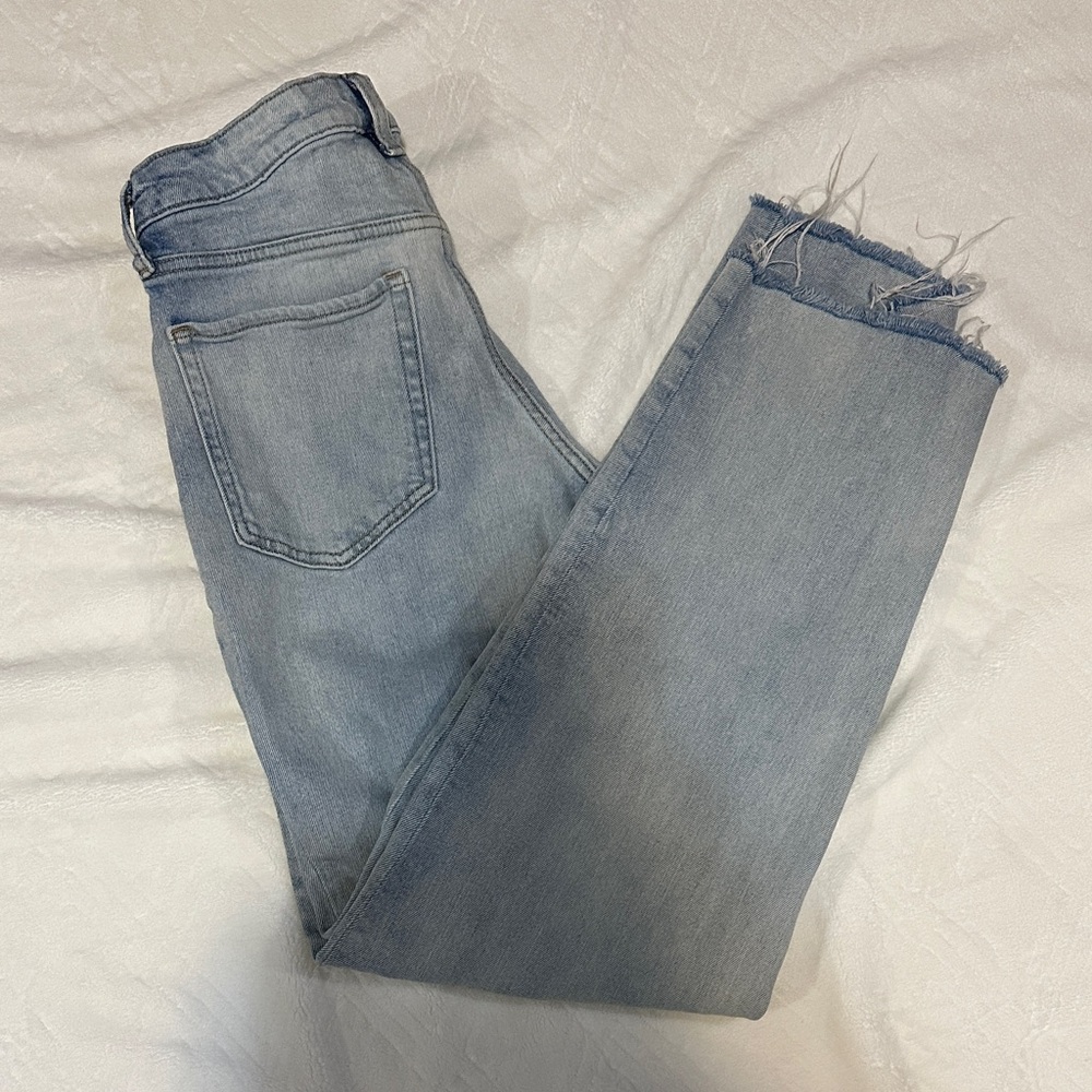 Old Navy Light Blue OG Wide Leg Jeans - Picture 4 of 4